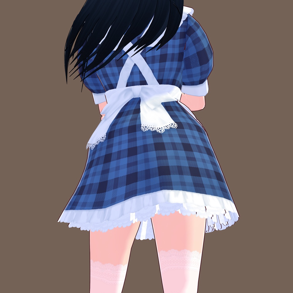 VRoid Studio 用 ミニスカ メイド テクスチャ