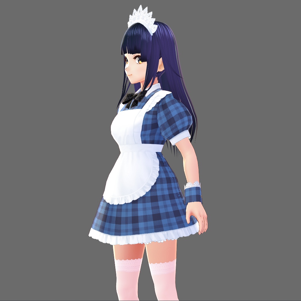 VRoid Studio 用 ミニスカ メイド テクスチャ