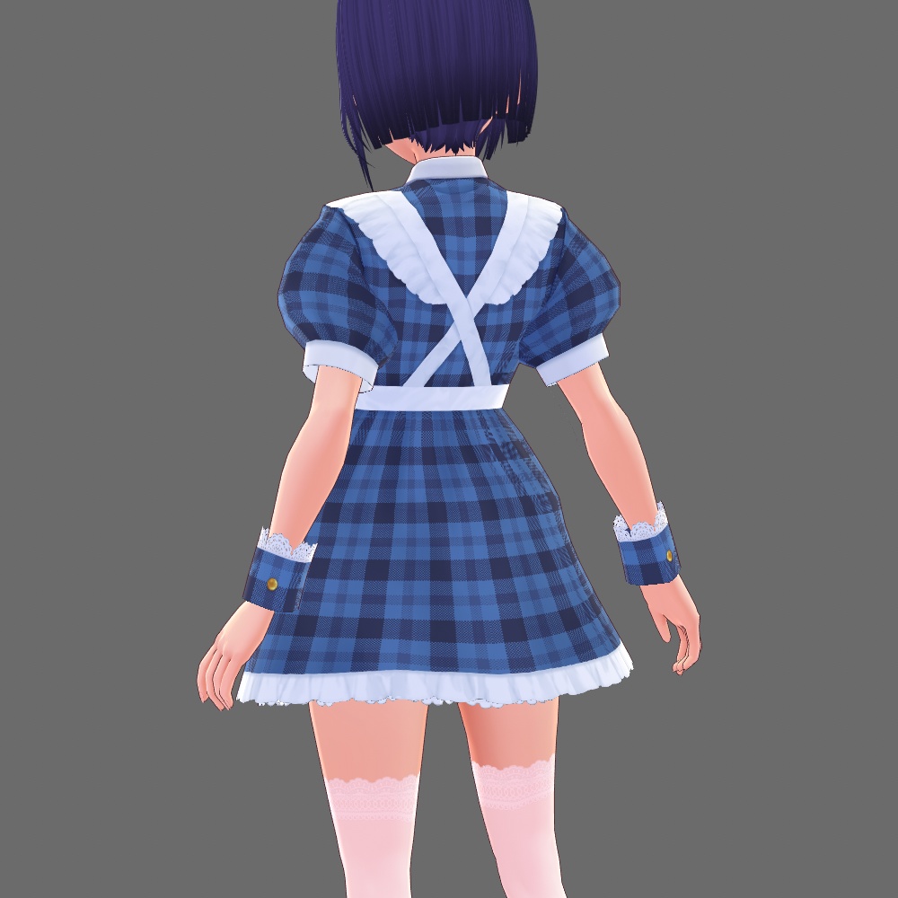 VRoid Studio 用 ミニスカ メイド テクスチャ