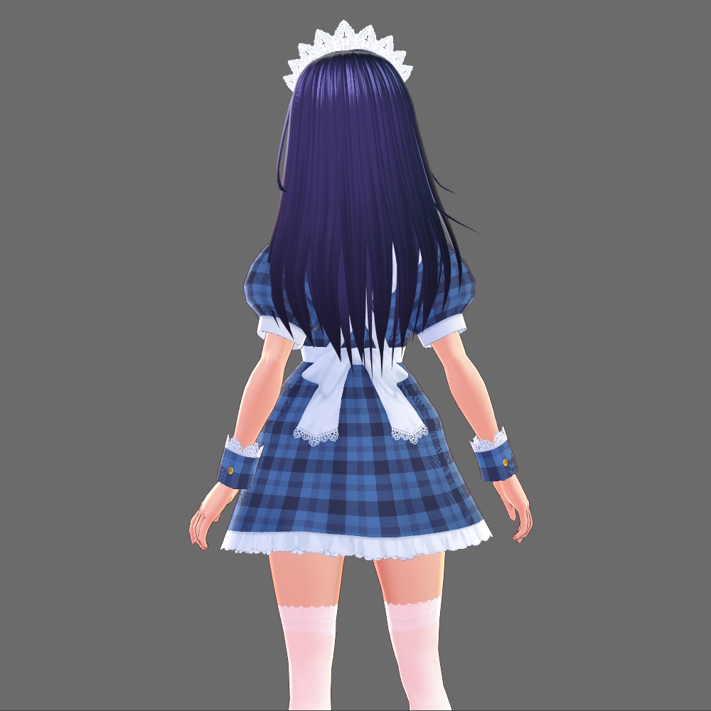 VRoid Studio 用 ミニスカ メイド テクスチャ