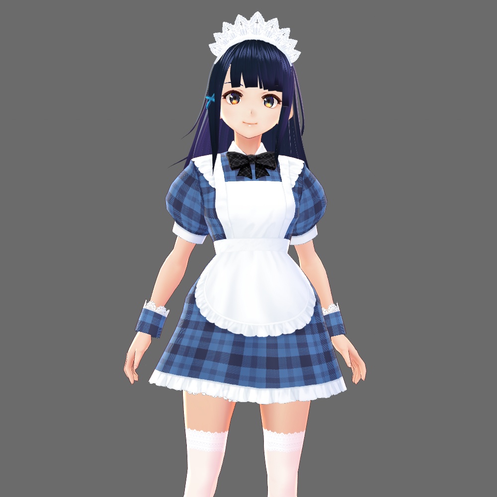 VRoid Studio 用 ミニスカ メイド テクスチャ