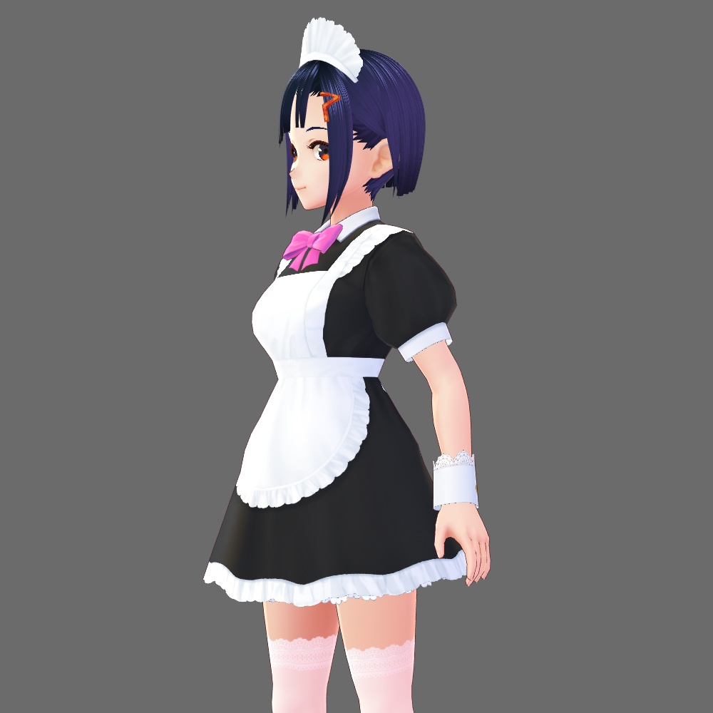 VRoid Studio 用 ミニスカ メイド テクスチャ