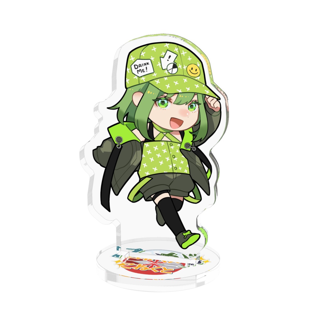 【ふらがちゃ】 おが茶 アクリルスタンド