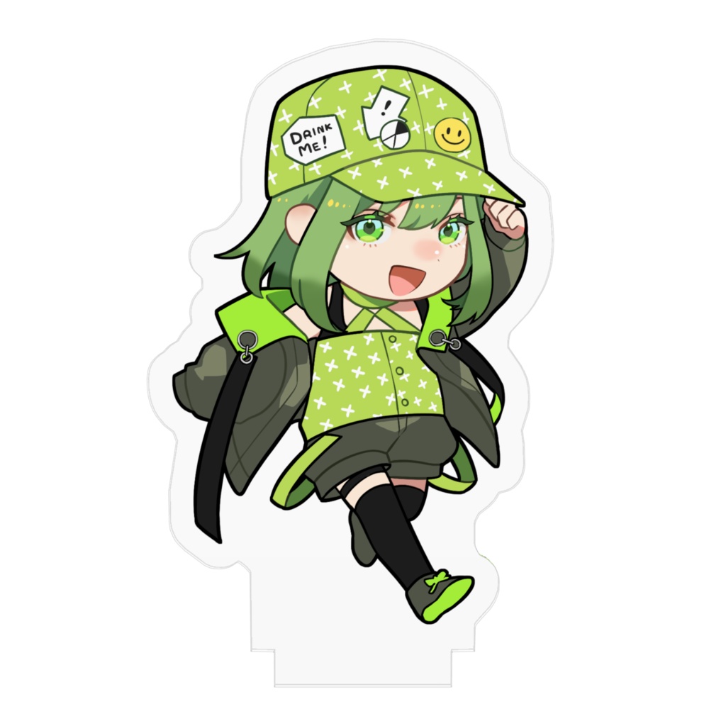 【ふらがちゃ】 おが茶 アクリルスタンド