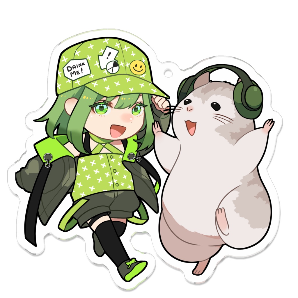 【ふらがちゃ】おが茶&Fran  アクリルキーホルダー