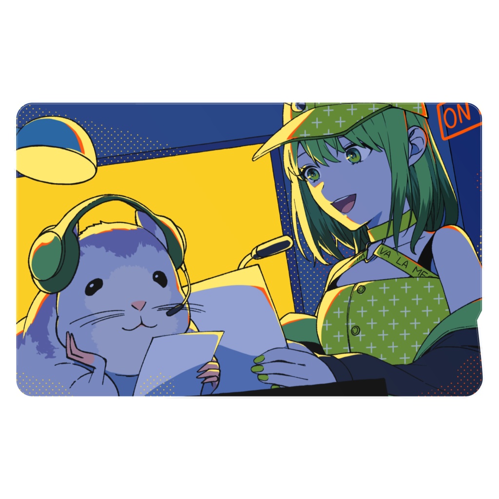 【ふらがちゃ】おが茶&Fran ICカードステッカー