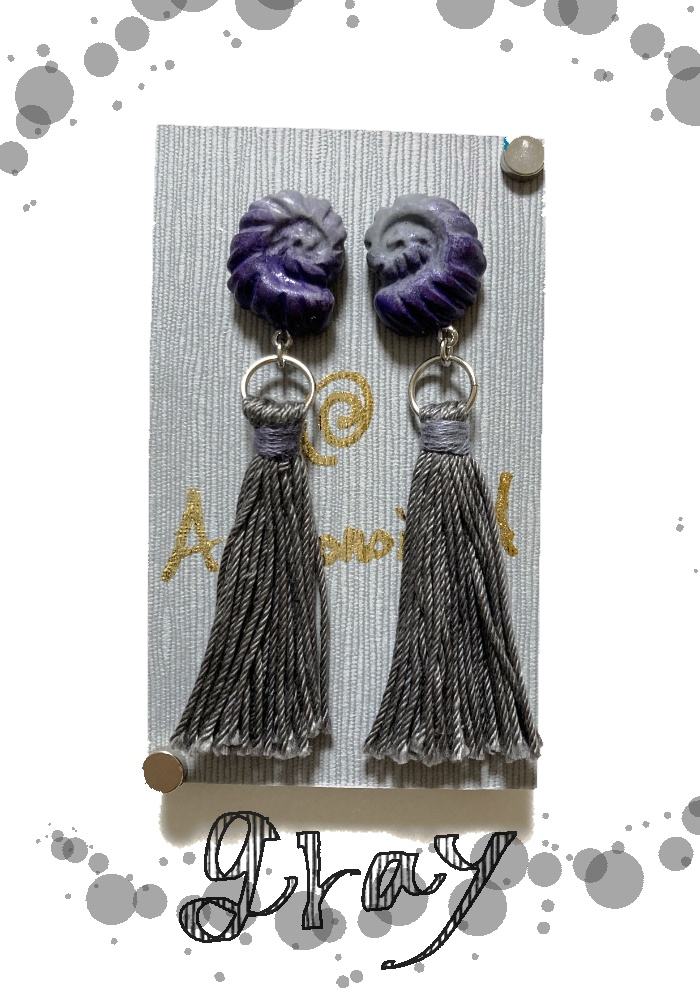AmmonoideA(イヤリングver)