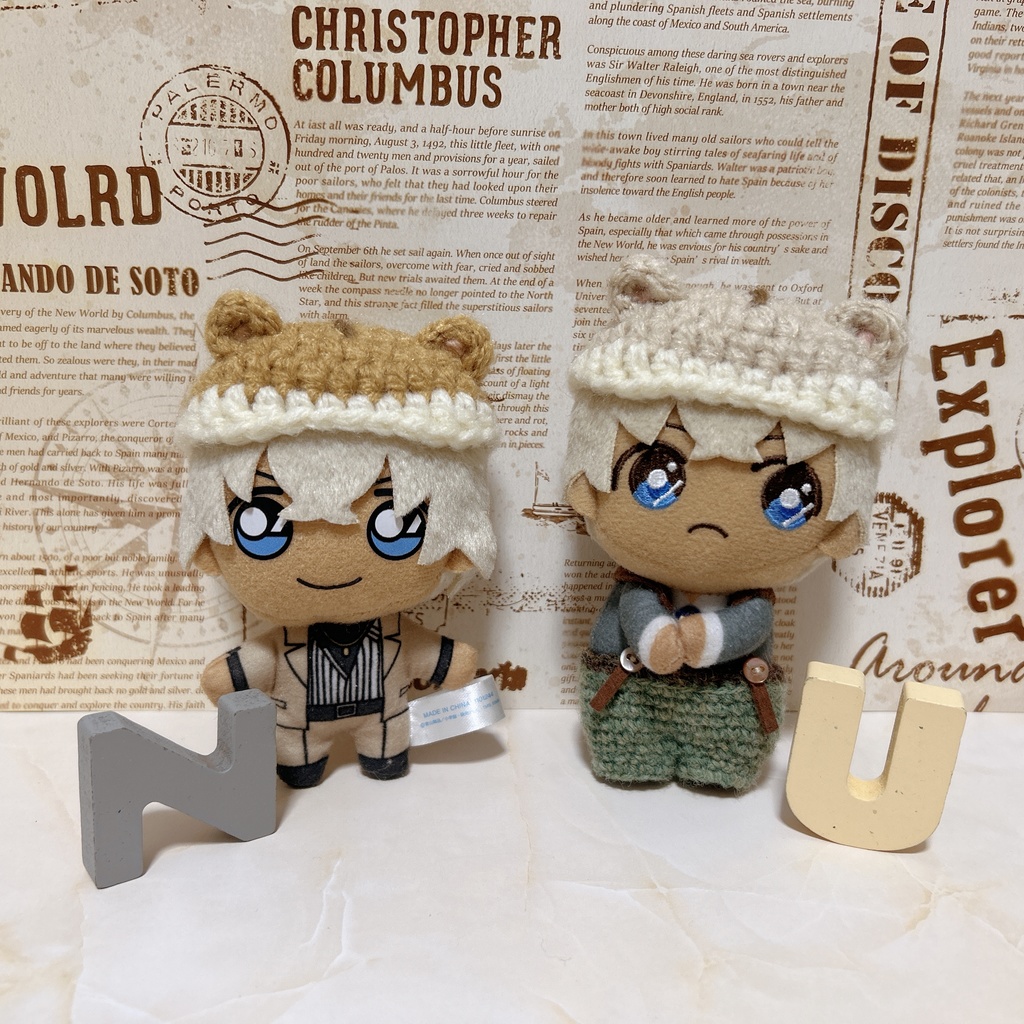 10㎝ぬい:動物浅型帽