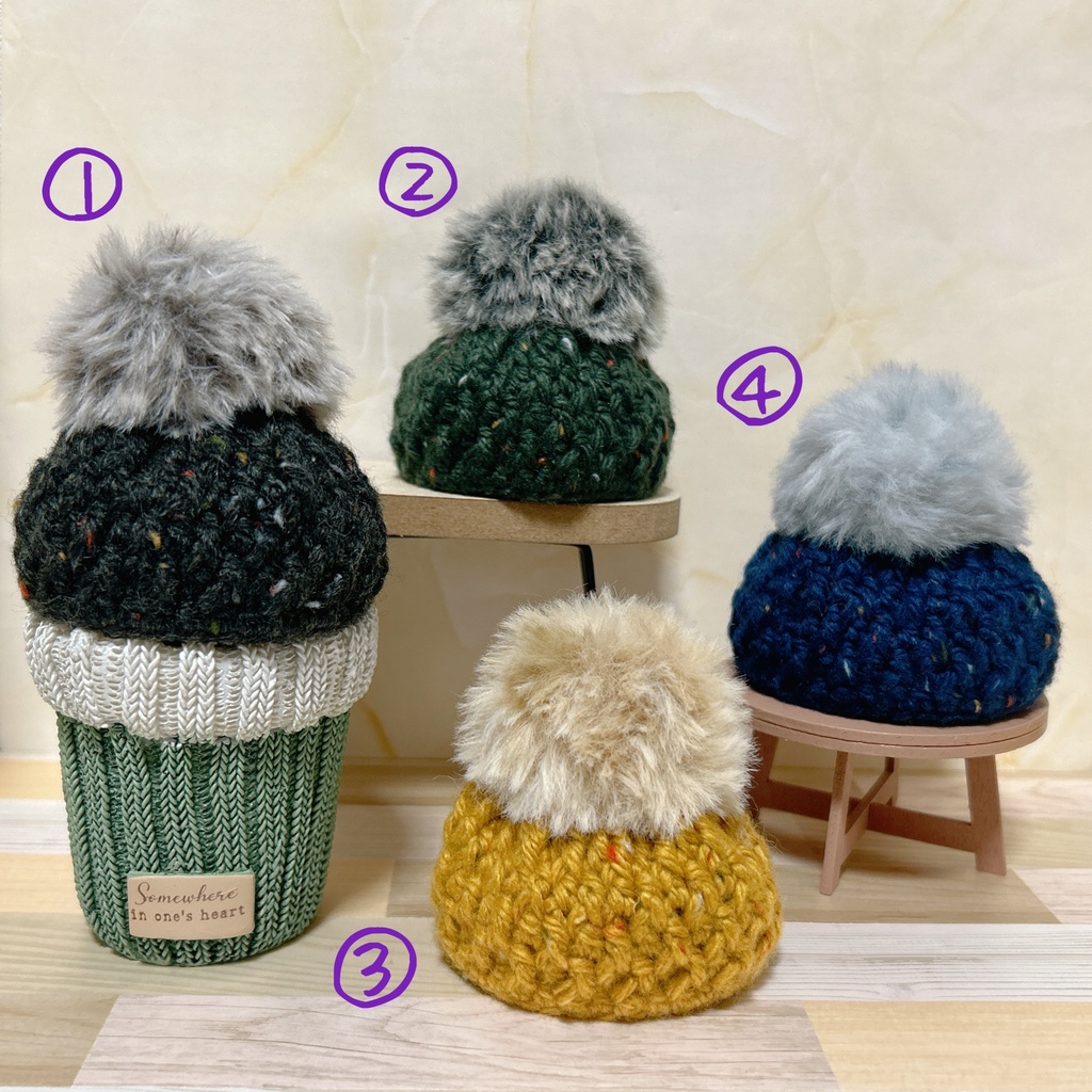 10㎝ぬい:ニット帽