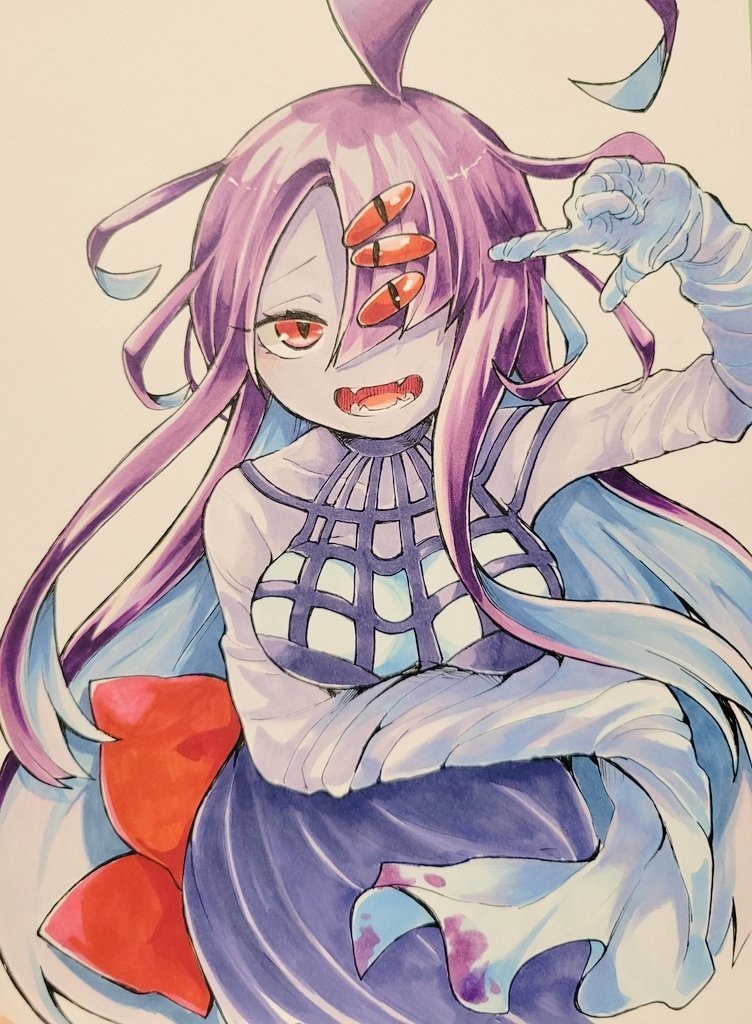 【アナログ原画】ニャルラトホテプ