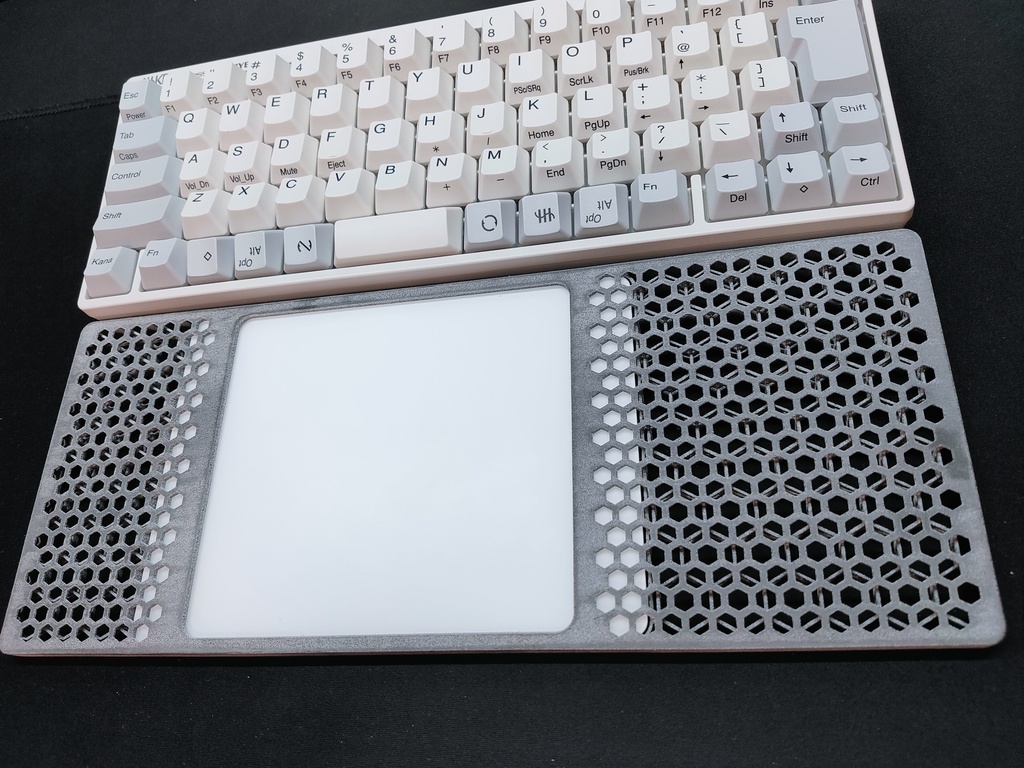 PC/タブレット PC周辺機器 MagicTrackpad2,3用パームレスト PA12GB(MJF)試作版