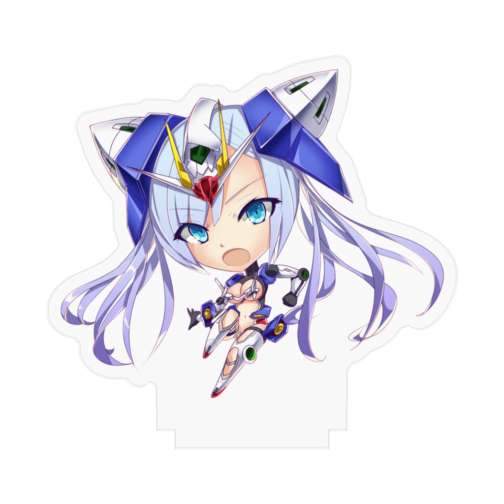 MS少女 -ダブルオーガンダム娘 ver.TKS アクリルフィギュア-