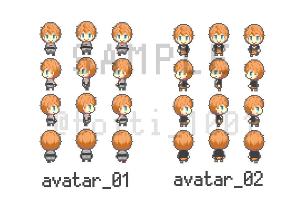 [ピクスク用アバター配布]理鶯アバター