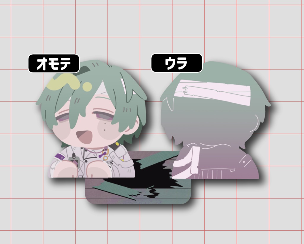 ホリ巽フチなしアクスタ