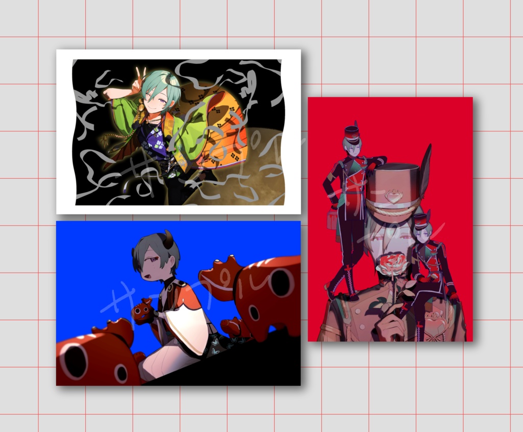 ポストカード3枚セット