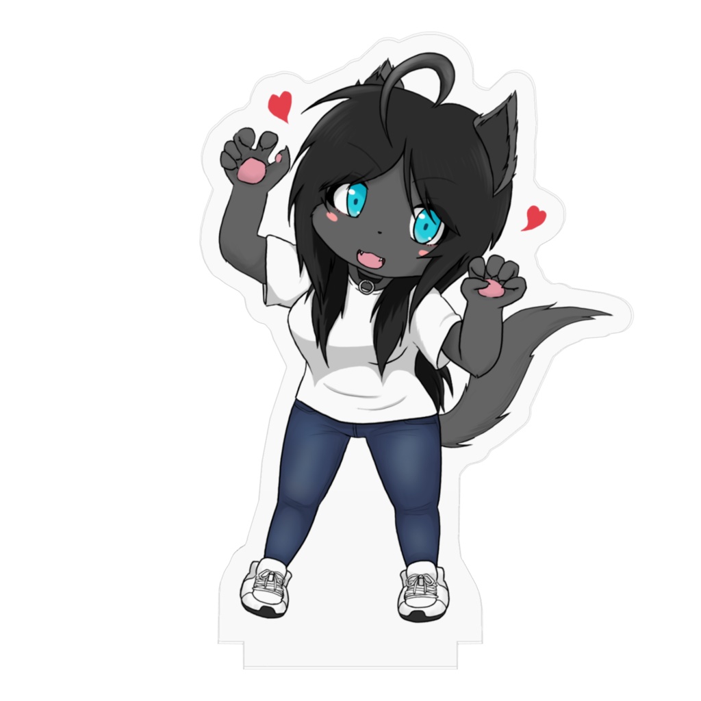 黒咲ラシファ アクリルフィギュア