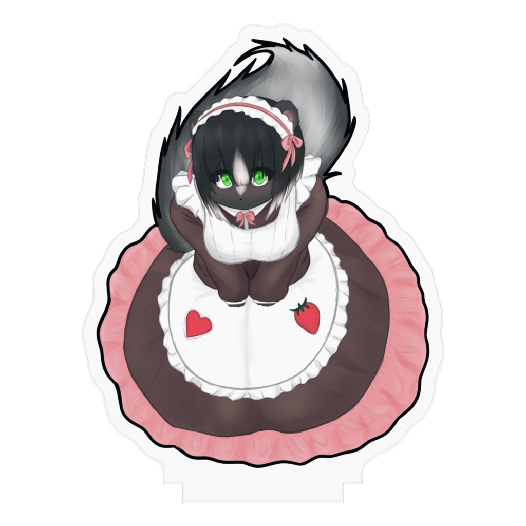 ストロベリーチョコメイドスカンク・香縞望叶ちゃん