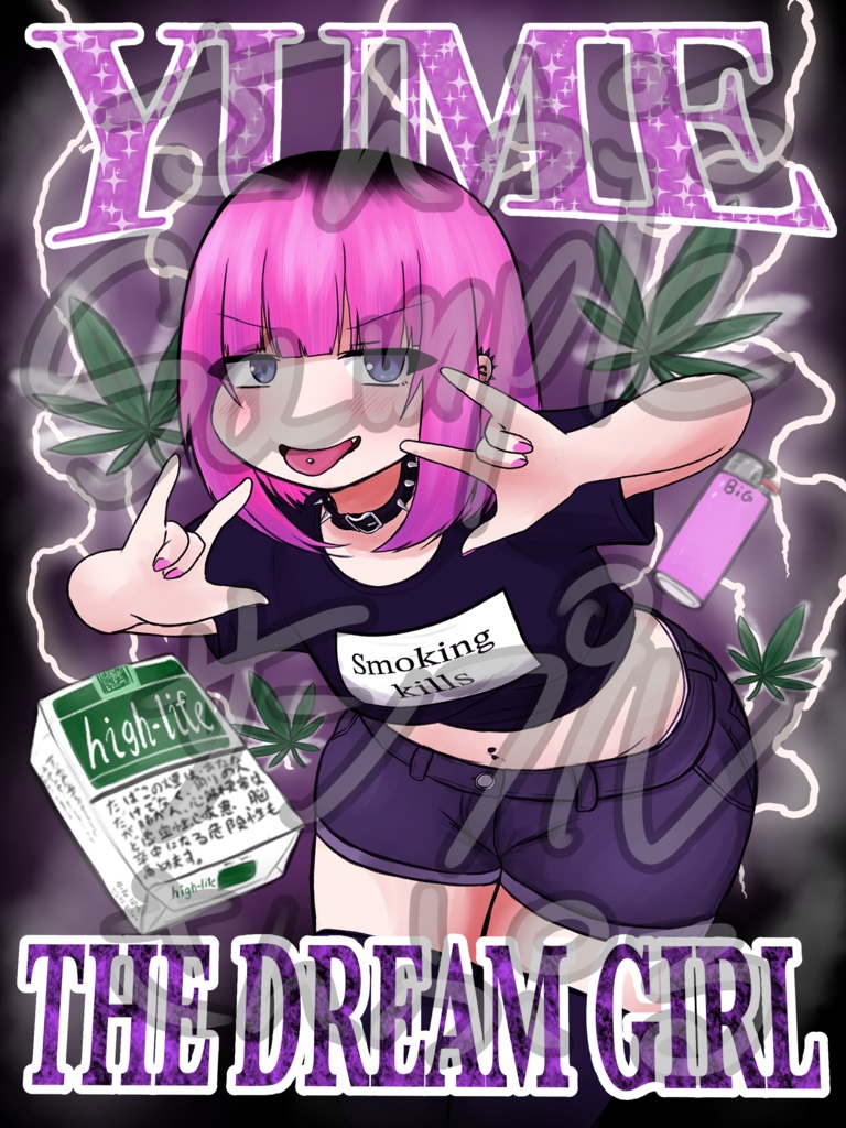 YUME THE DREAM GIRL RAP TEE