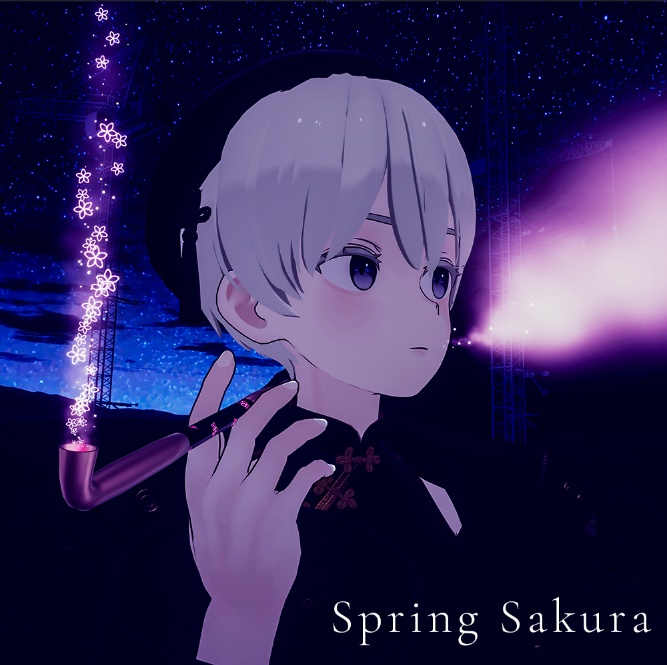 【MA対応/ 煙パーティクル付】幻想四季キセル - Ethereal Four Seasons Kiseru -