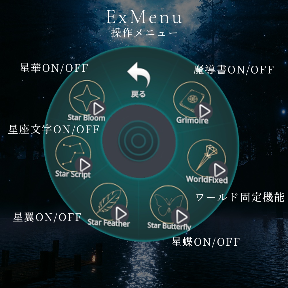 【セール中 本日4/5まで!/ 4種パーティクルギミック付】幻想星界の魔導書 - Ethereal Celestial Grimoire -