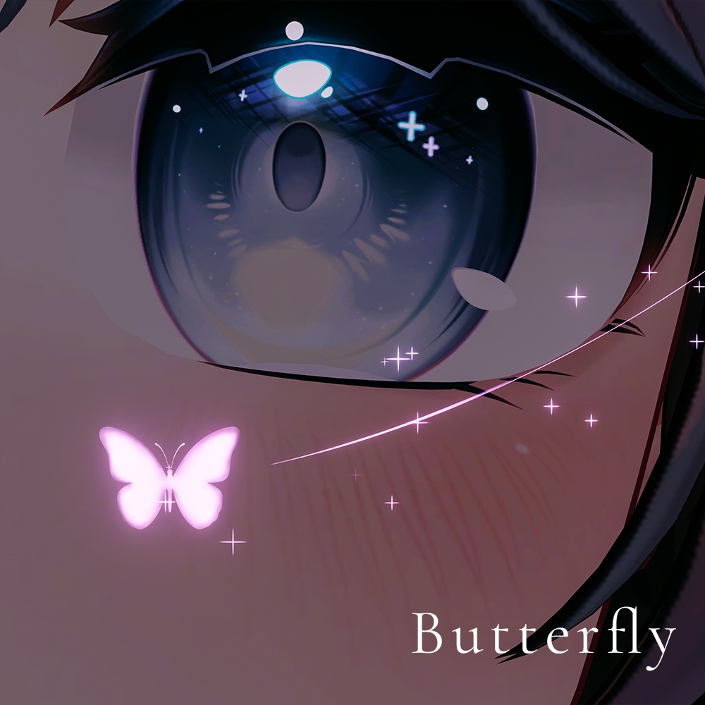 【🦇10/25までセール🎃】【MA対応/目元パーティクル7種セット】流星の宿り - Shooting Star’s Rest -