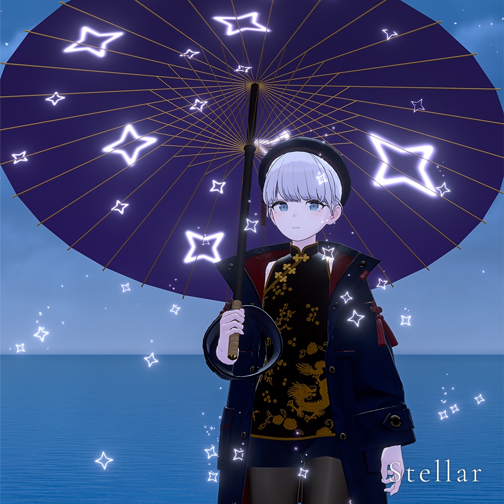 【6/28までセール中!/ 雨パーティクルギミック付】幻想四季の傘- Ethereal Four Seasons Umbrella -