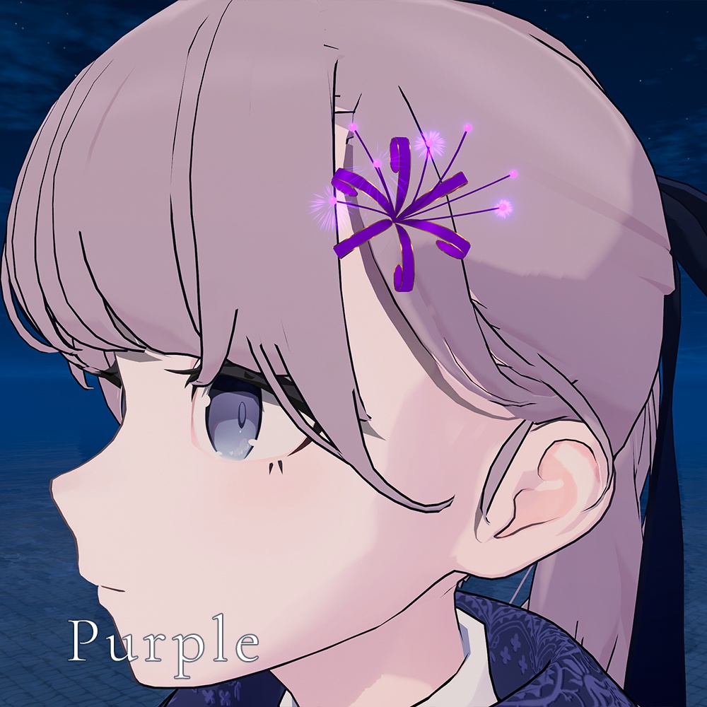 【7/12までセール中!/ 花火パーティクル髪飾り】花幻火- Hanagenbi -