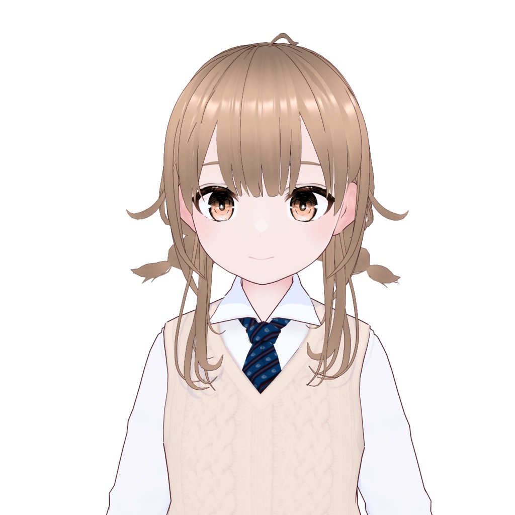 【VRoid】三つ編みおさげプリセット ∥ braid pigtails hairpreset
