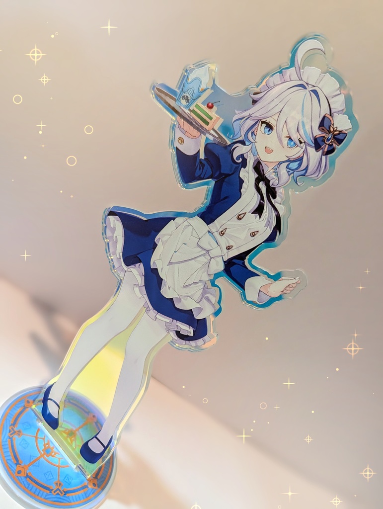 メイド・フリーナ・BIG・オーロラ・アクリルフィギュア/Genshin Impact