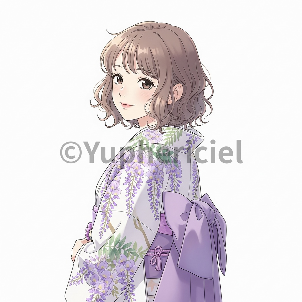 🌸 ユーフェリシエル 着物少女素材集 - こはる編 🌸