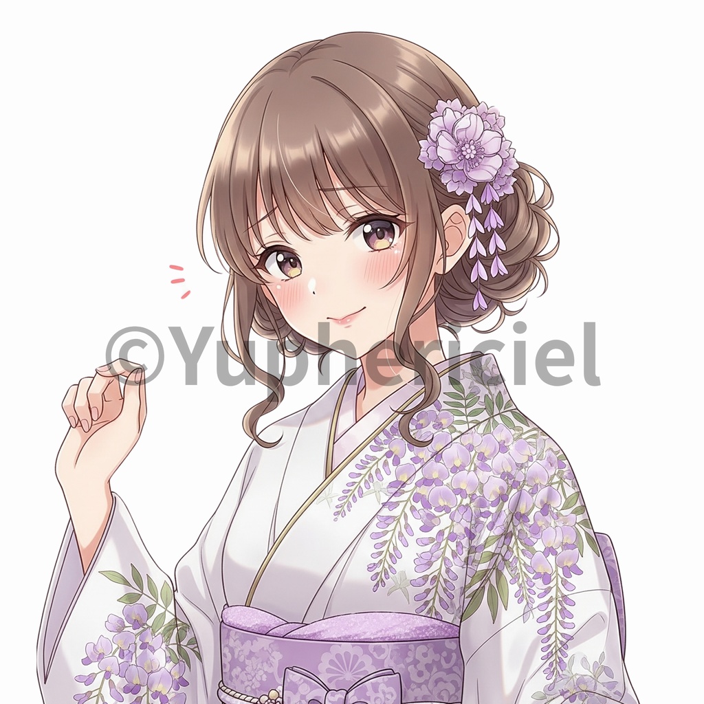 🌸 ユーフェリシエル 着物少女素材集 - こはる編 🌸