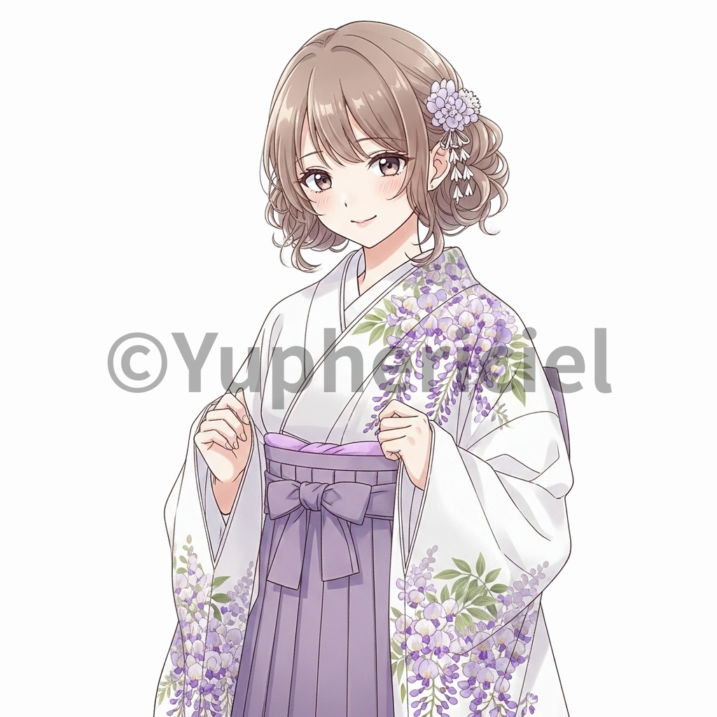 🌸 ユーフェリシエル 着物少女素材集 - こはる編 🌸