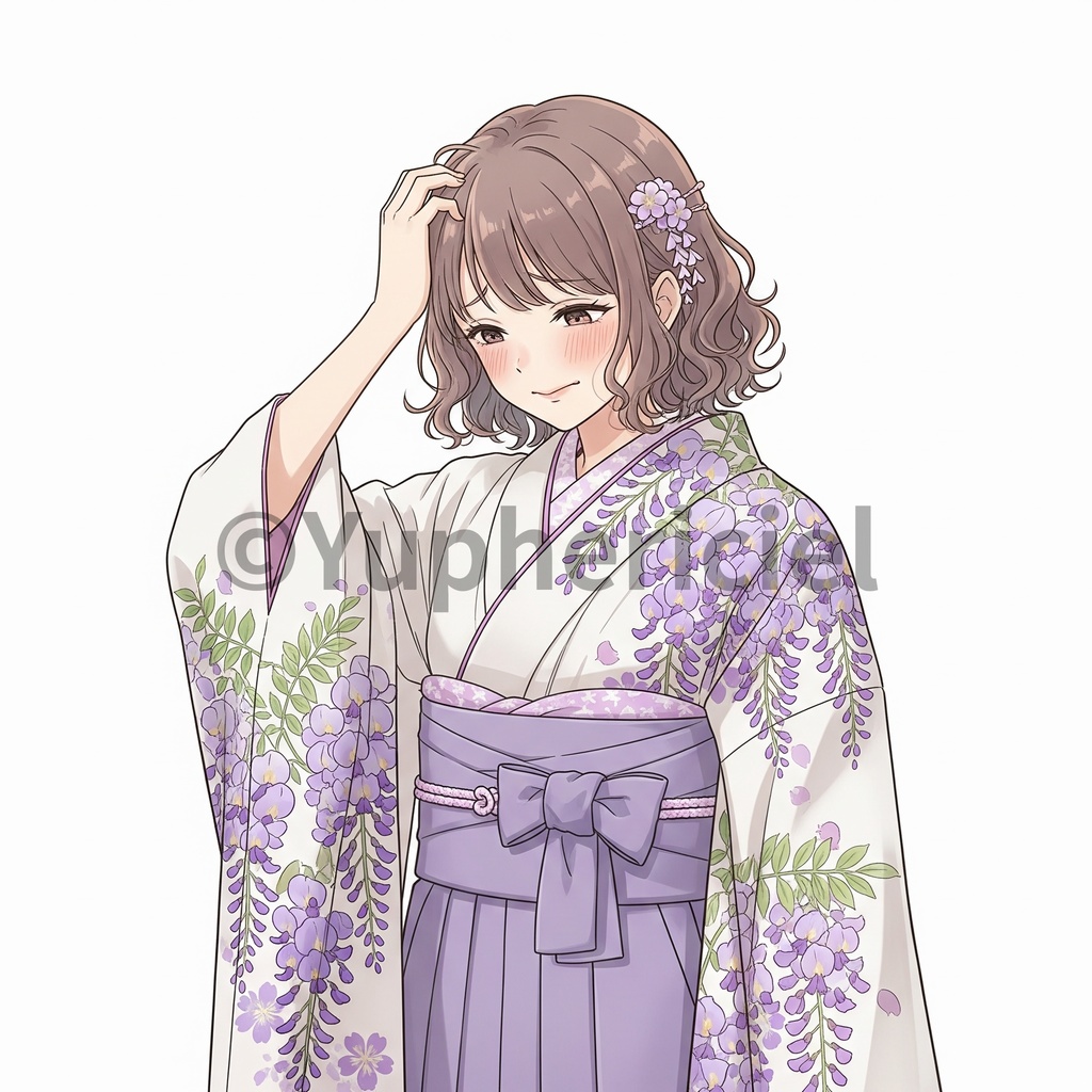 🌸 ユーフェリシエル 着物少女素材集 - こはる編 🌸