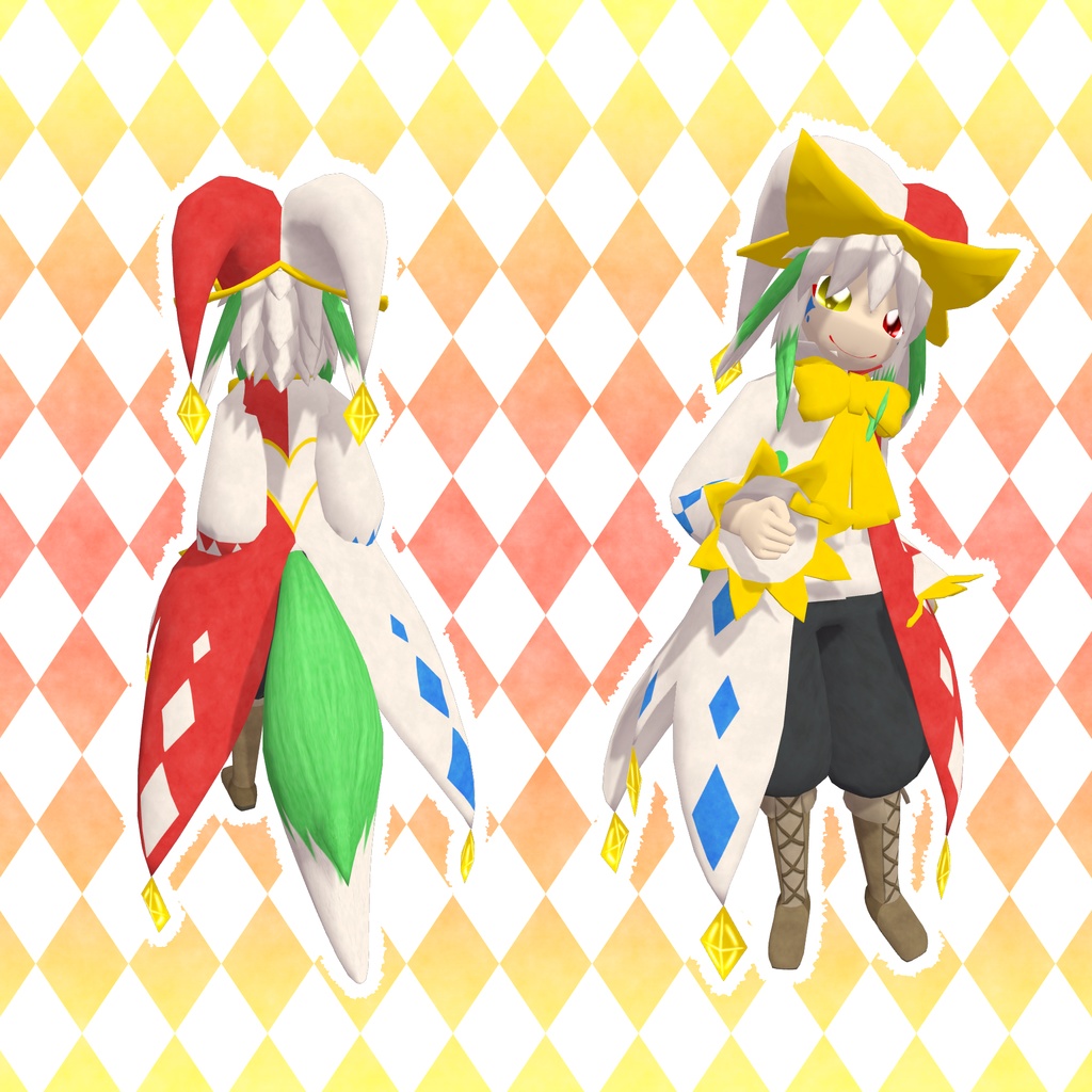 道化師人形『ユゥイ・クラウン』