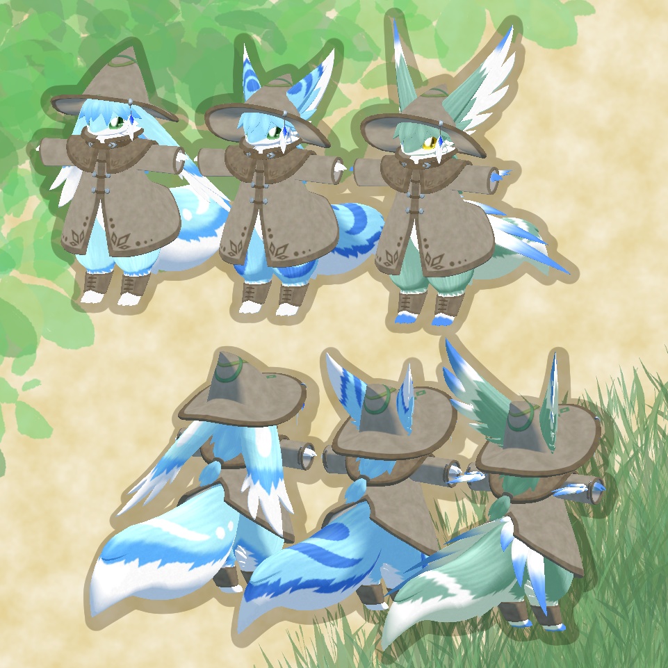 旅人の服(リメイク版リコ族用衣装)