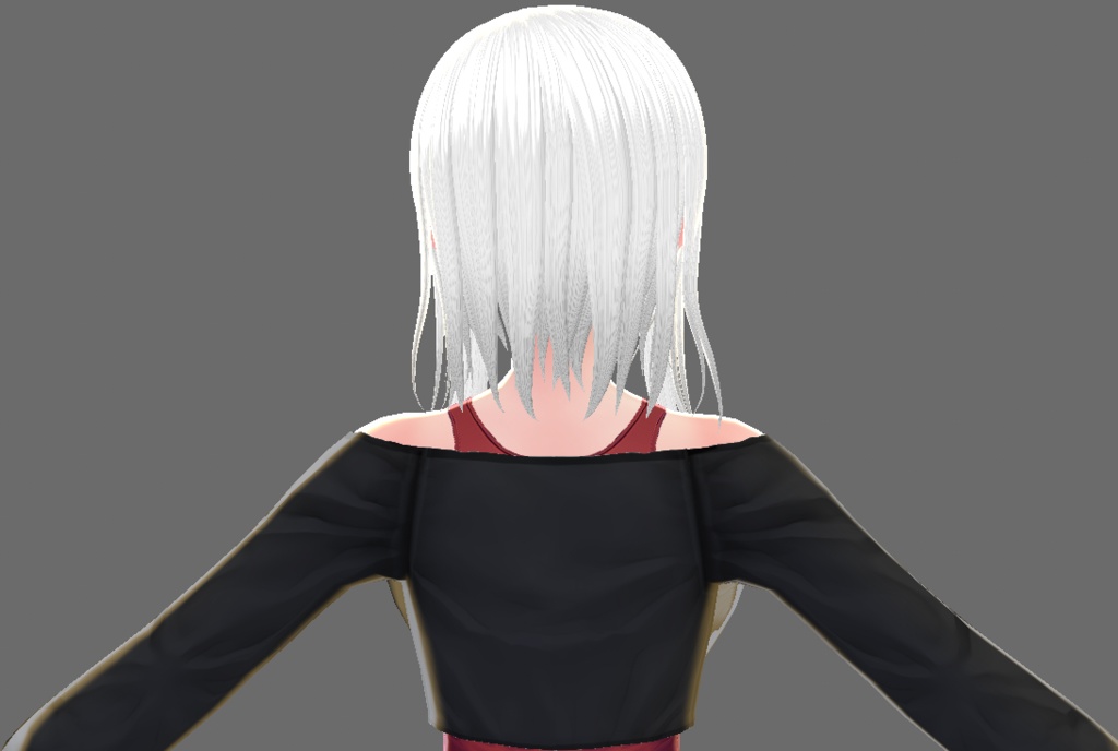 【Vroid】ミディアムヘアー ヘアプリセット