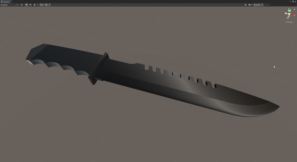 【3Dモデル】コンバットナイフ