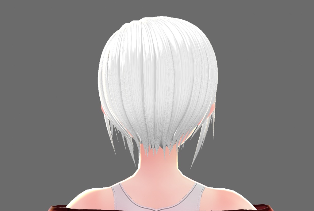 【Vroid】ショートヘア ヘアプリセット