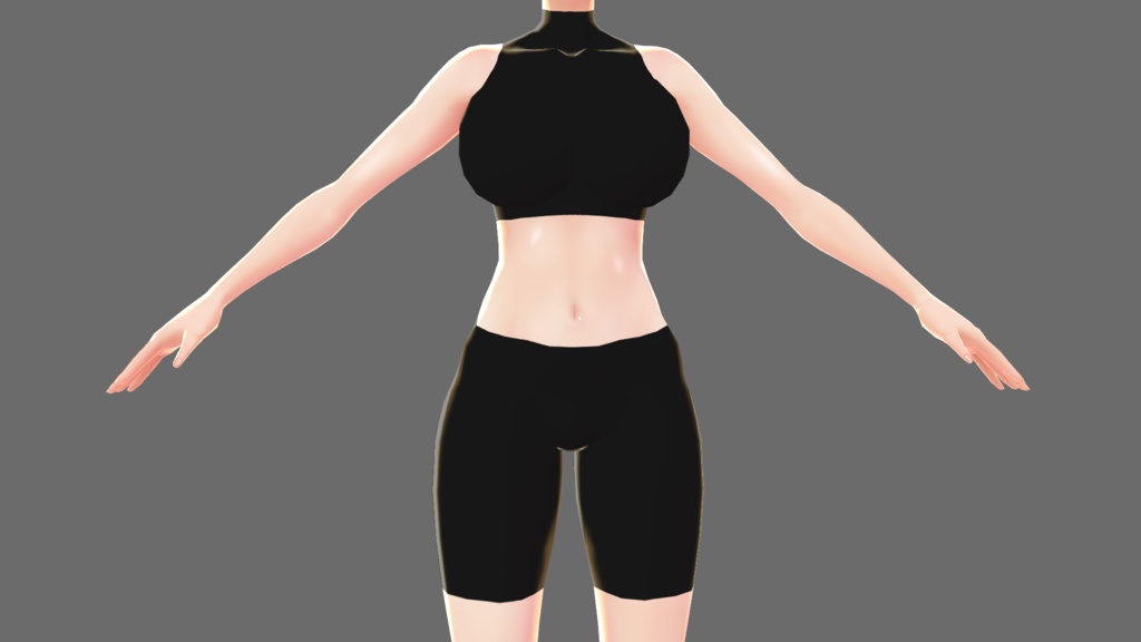 【Vroid】スパッツ