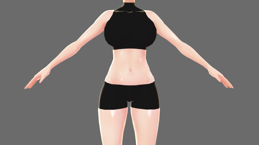 【Vroid】スパッツ