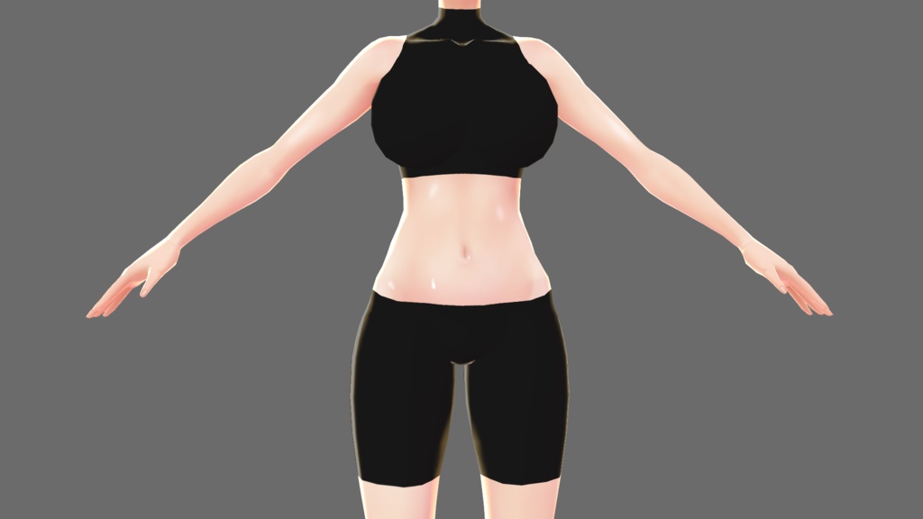 【Vroid】スパッツ