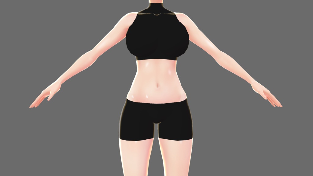 【Vroid】スパッツ