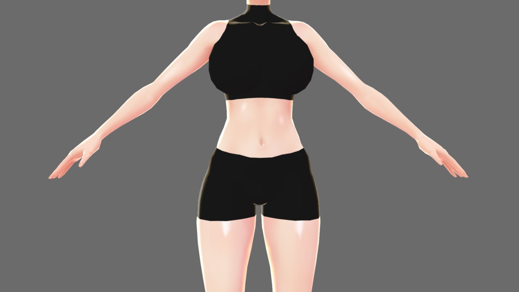 【Vroid】スパッツ