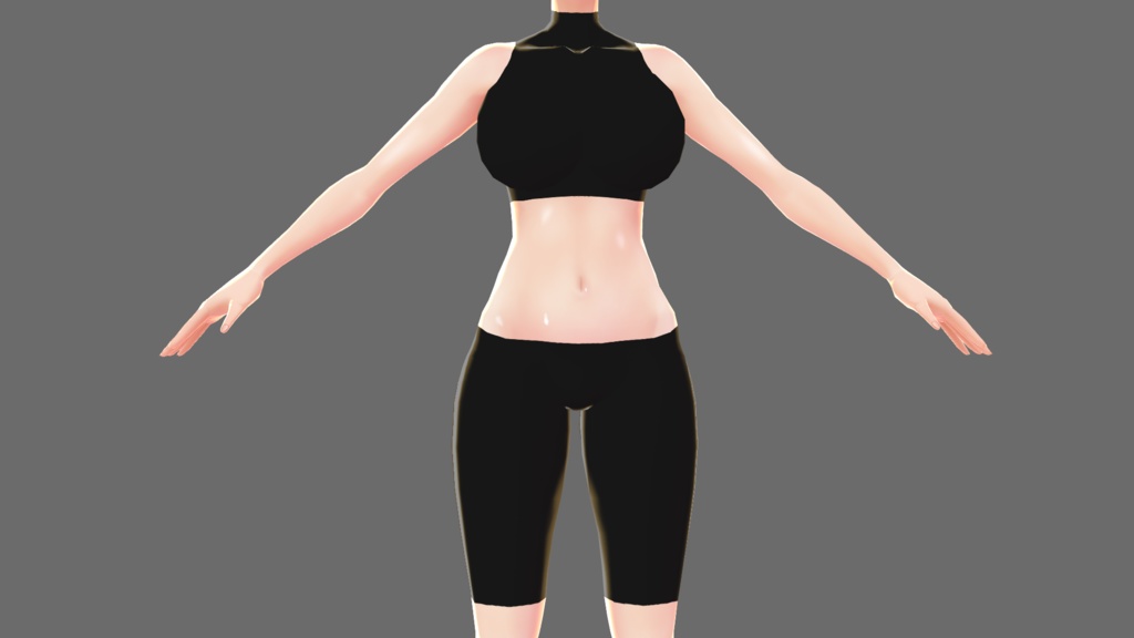 【Vroid】スパッツ