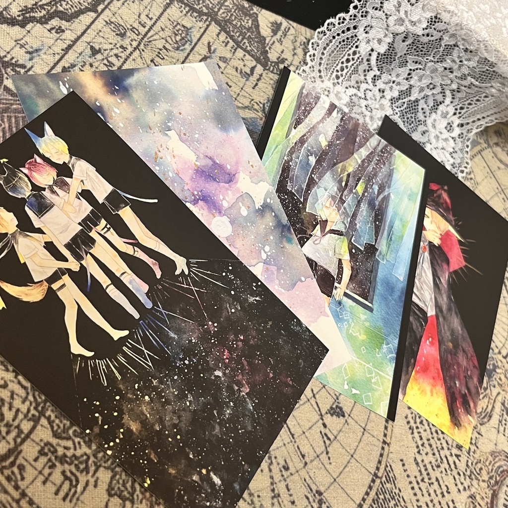 【過去作品ポストカード】4種セット