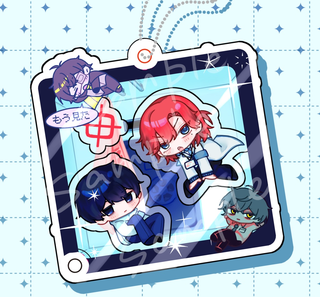氷絶　シャカシャカアクキー