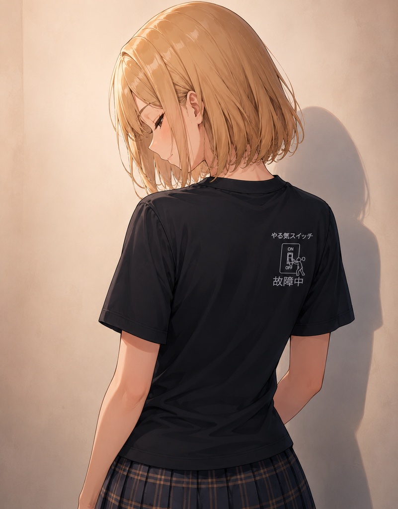 やる気スイッチがはいらない黒T