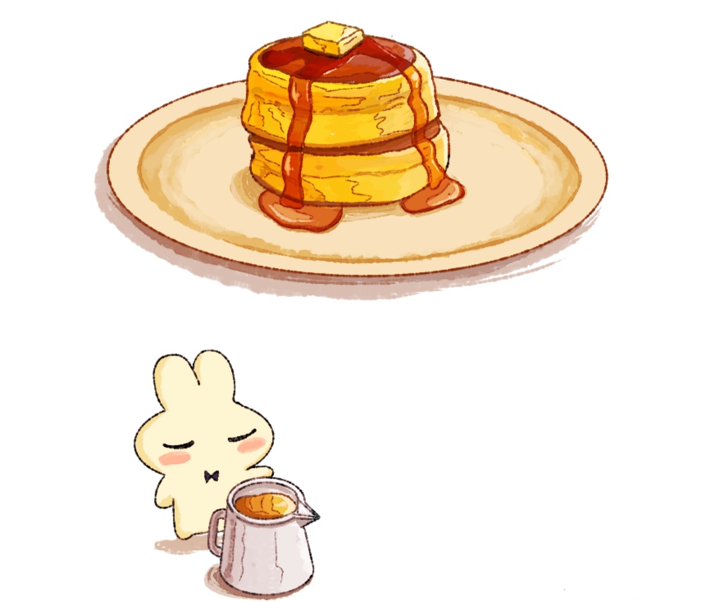 うさぎ喫茶のトートバック