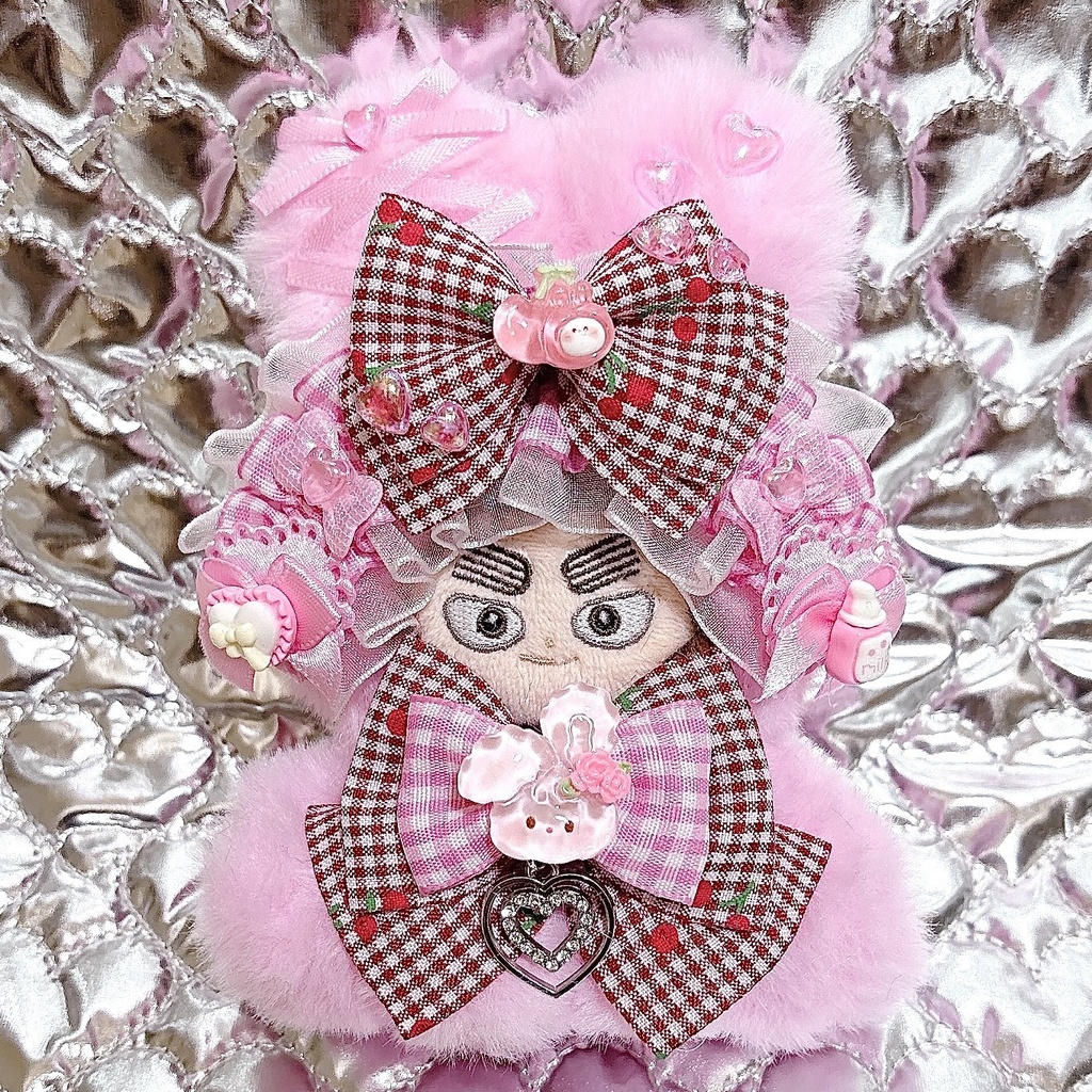 おすわりぬい服♥ほわぬい♥さくらんぼうさぎ