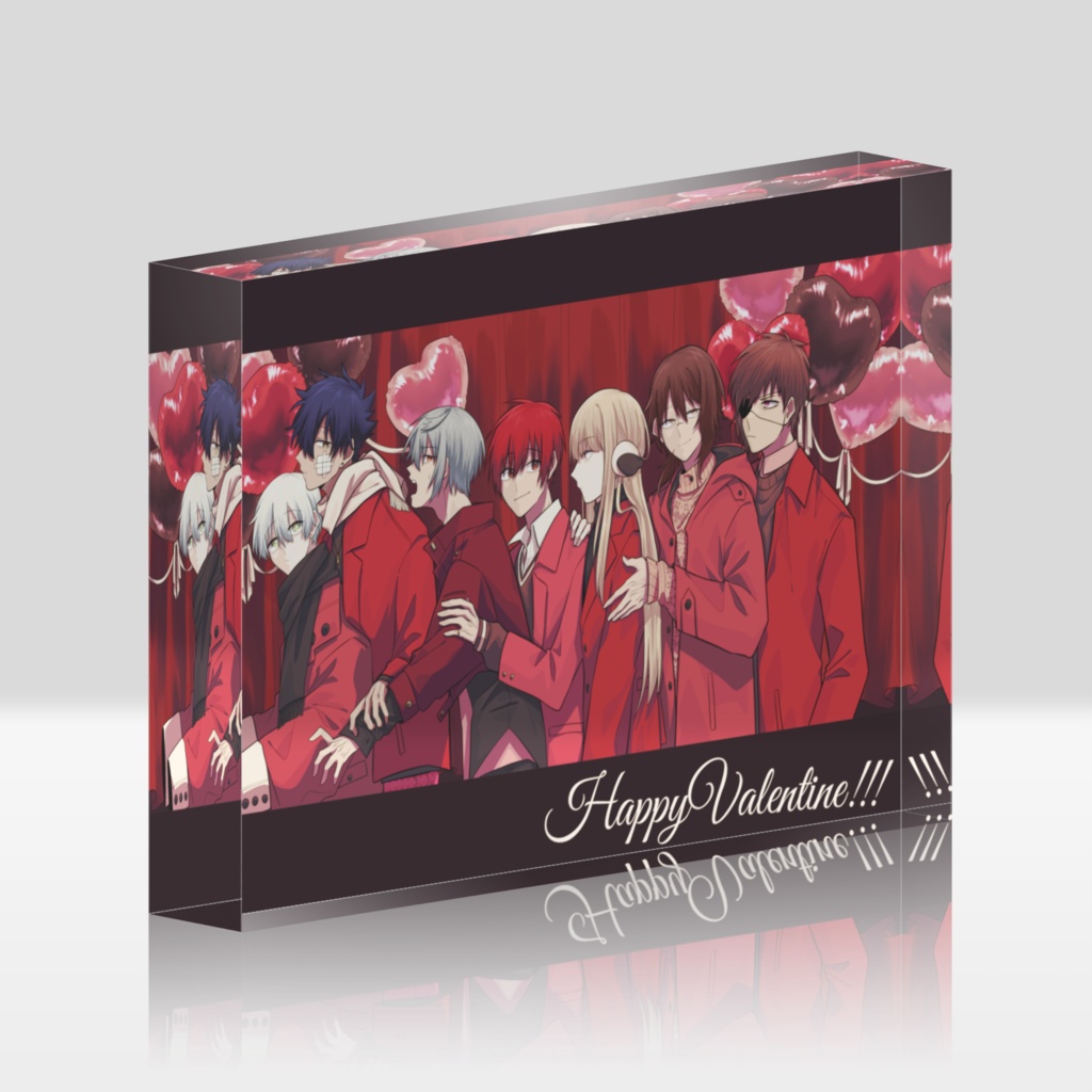 ディザーレバレンタイン2022 アクリルブロック